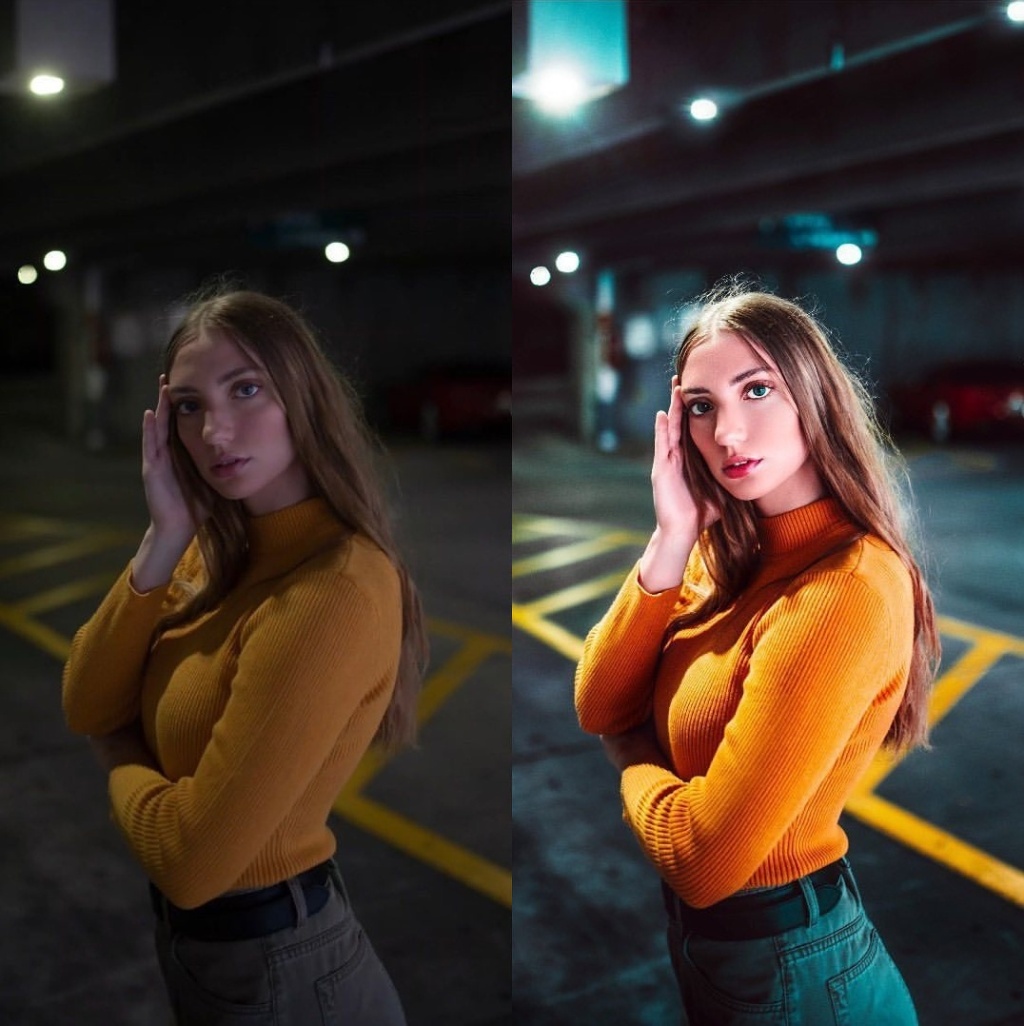 Before and After Photography, Color Grading